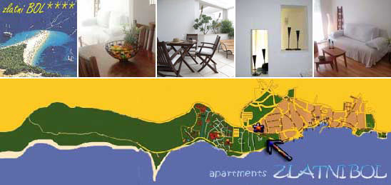 apartments Zlatni Bol Croatia