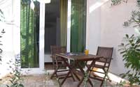 Terrace in studio S2 Lavanda