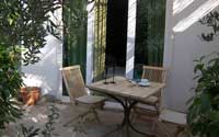 Terrace in studio S3 Ruzmarin