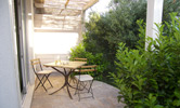 Terrace in studio S3 Ruzmarin