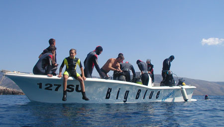 Big blue diving Bol Brac Hvar Diving Bol island Brac Croatia