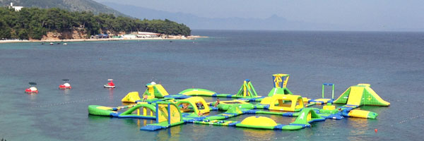 Water park island Brac Croatia